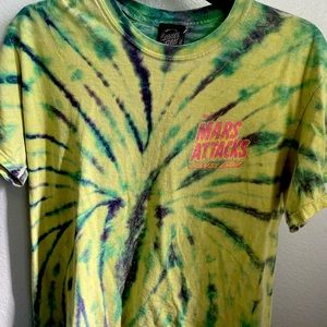 Santa Cruz Mars Attack Tie-Dye Shirt